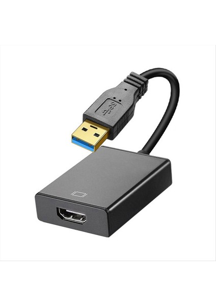Usb-Hdmı Uyumlu Adaptör USB 3 0/2 0-Hdmı Uyumlu Adaptör 1080P Hd Çok Display Video Ses Grafik Kablosu (Yurt Dışından)