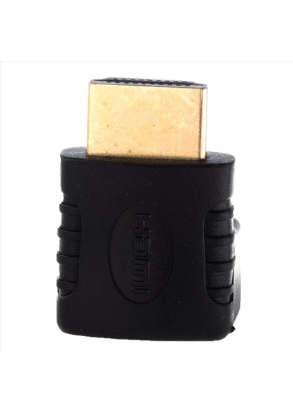 3x HDMI Adaptörü 90 Derece Sağ Açısı L - Tip (Alt) Siyah (Yurt Dışından) modelleri