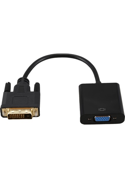 2x Dvı-Vga Adaptör Kablosu 1080P Dvı-D To VGA Kablosu 24+1 25 Pin DVI Erkek To 15 Pin VGA Kadın Video Dönüştürücü (Yurt Dışından) fiyatları