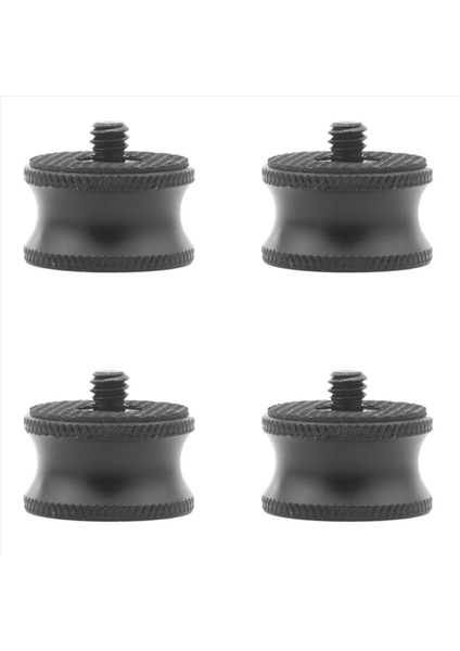 4x 3/8 Ila 1/4 Adaptör Mini 3/8 Dişi Ila 1/4 Erkek Adaptör Vidalı Montaj Kamera Tripod Top Kafası Için Fotoğraf Stüdyosu (Yurt Dışından)