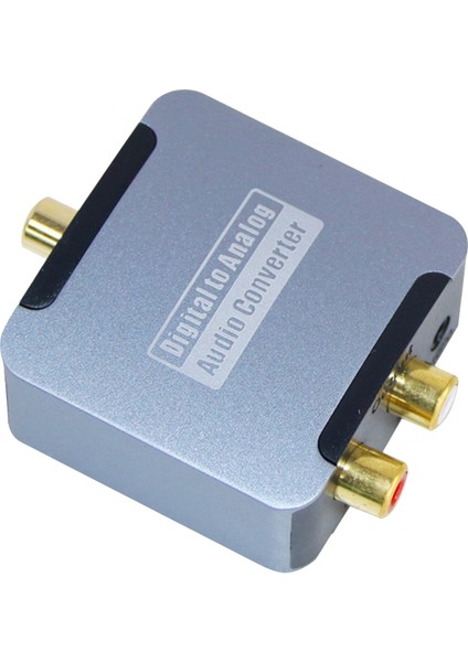 Dijital Ila Analog Ses Dönüştürücü 3 5mm Jack Koaksiyel Optik Fiber Dijitalden Analog Spdıf Ses Dekor Kodlayıcı Amplifikatörü (Yurt Dışından)