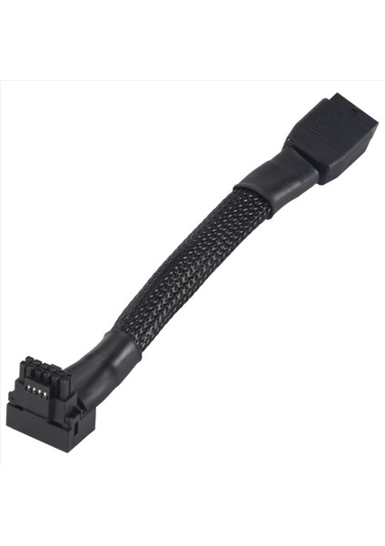 16PIN Ekran Kartı Dirseği 12VHPWR Düz Kafa Kafalı Kablolu Pcie 5 0 Dirsek Kablosu 12+4p 90 Adet Dirsek Kollu (Yurt Dışından) indirimleri