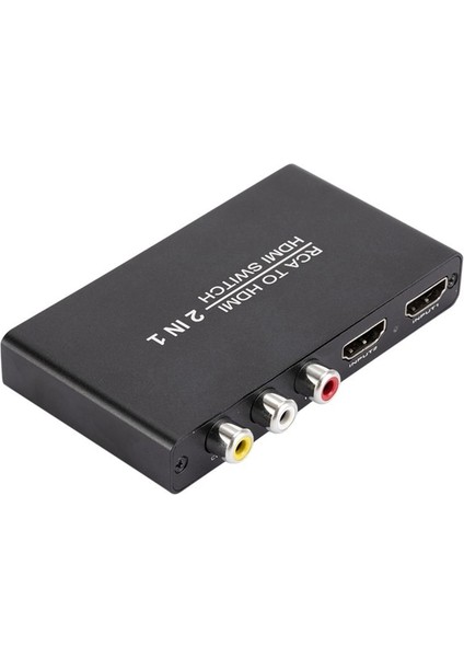 Tv Ps5/ps4/ps3 Konsolu Pc Için Rca - Hd Dönüştürücü 3 1 Out Hd Anahtar 1 Port 1 Port Rca ve 2 Port Hd Anahtar Seçici (Yurt Dışından) indirimleri