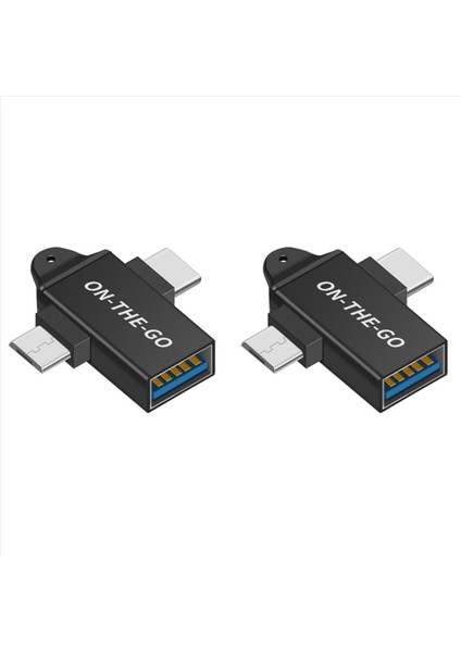 2x USB C-Usb 3 0 Otg Dönüştürücü USB 2 1 Tip C Mikro-Otg Adaptör (Yurt Dışından) fiyatları