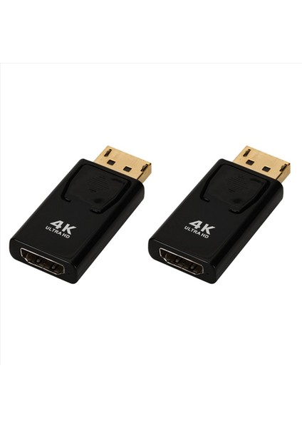 2x Displayport - HDMI Dişi Adaptör Dönüştürücü 1080P Dp&#39 Den Hdmı&#39 Ye (Yurt Dışından)