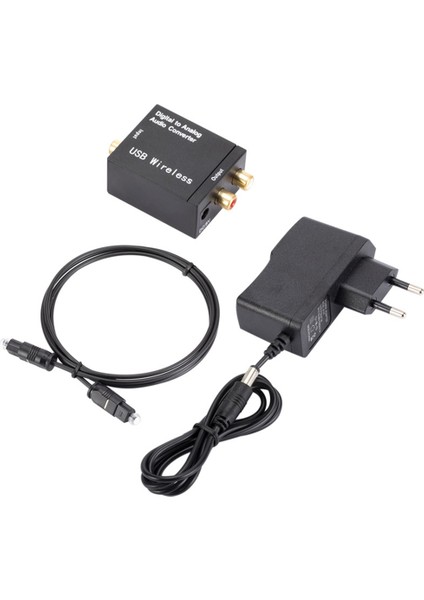Dijital Ila Analog Ses Dönüştürücü Desteği Bluetooth Optik Fiber Koaksiyel (Yurt Dışından)