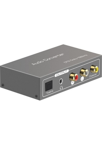 192KHZ Çok Fonksiyonlu Ses Dönüştürücü Arc Toslink Optik Spdıf Koaksiyel Için 3 5 mm Jack Aux Koaksiyel Ses Adaptörü (Yurt Dışından)