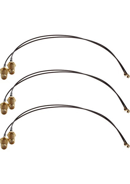 6 Adet Wlan Anten Pigtail Hirozu U Fl Sma Kutu Adaptör Kablosu Ipex Rsma 20CM (Yurt Dışından)