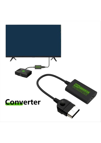 Xbox-Hdmı Uygun Dönüştürücü Dijital Video Ses Adaptörü Hdtv Projektör Tv Monitörü Için Xbox 480P 720P 1080P Için (Yurt Dışından) modelleri