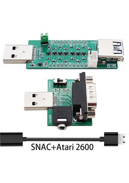 USB 3 0 Snac Adaptörü+Atari 2600 Mister Oyun Denetleyicisi Için DE10NANO Mister Fpga Mister Io Board (Yurt Dışından) modelleri