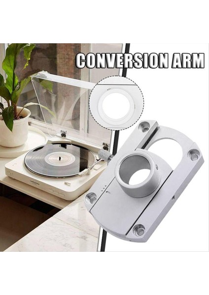 Phono Tonearm Kobi Dönüşüm Kol Plaka Koltuğu Özel Parçalar Iç Delik 20MM Turnife Lp Vinil Siyah Için Yedek (Yurt Dışından) indirimleri
