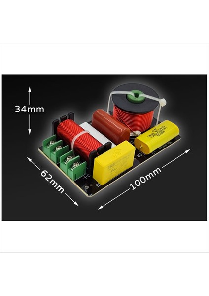 Aurelia Hoparlör 2 Yönlü Crossover Için 200W 200W Çok Fonksiyonlu Taşınabilir Üst Düzey Ses Özelliği Bir Crossover Bir (Yurt Dışından) fırsatları