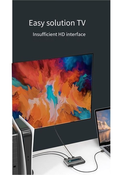 HDMI Uyumlu 4&#39 Ü 1 Out Anahtar Ayırtıcı 120Hz 4 Bağlantı Noktası Ps5 Switch Tv Kutusu Için 8k Sıçrama Anahtarlayıcı -Us Fişi (Yurt Dışından) modelleri