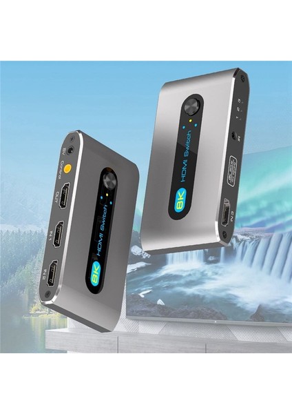 HDMI Uyumlu 4&#39 Ü 1 Out Anahtar Ayırtıcı 120Hz 4 Bağlantı Noktası Ps5 Switch Tv Kutusu Için 8k Sıçrama Anahtarlayıcı -Us Fişi (Yurt Dışından) indirimleri