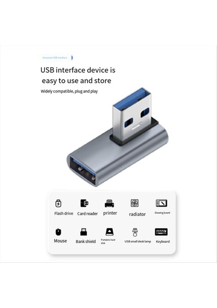10PCS USB Adaptörü Bir Erkeğe Bir Dişi Orta Viraj Dizüstü Bilgisayar Adaptörü Dirsek Için Konektör (Yurt Dışından) modelleri