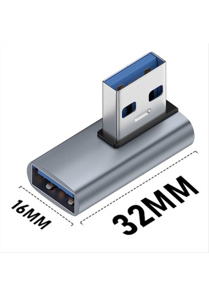 10PCS USB Adaptörü Bir Erkeğe Bir Dişi Orta Viraj Dizüstü Bilgisayar Adaptörü Dirsek Için Konektör (Yurt Dışından) indirimleri