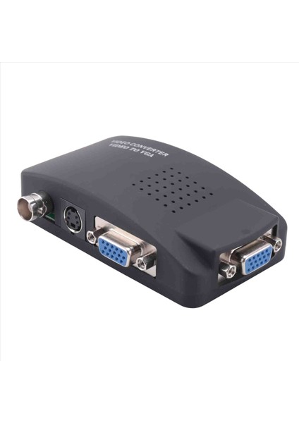 Svideo Av - VGA Dönüştürücü Adaptörü Kompozit Rca Av Cvbs&#39 De Tv&#39 Den Pc&#39 Ye Tv Için 1080P Out Hdtv (Yurt Dışından)