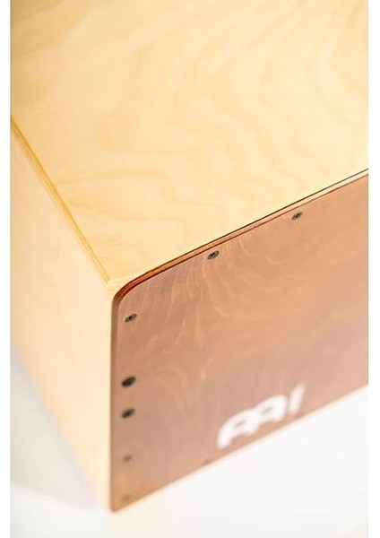 Percussion Jam Cajon Instrument/trommel Für Kinder Und Erwachsene - Trommelkiste (Drumbox) Mit Snare Teppich - Kein Cajon Bausatz - Almond Birch Frontplatte (JC50AB) modelleri