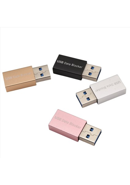 4pcs USB Veri Bloker Şarjı Yalnızca USB Kriko Önleme Adaptörü Veri Senkronizasyon Bloker Adaptörü Veri Senkronizasyonunu Engelleme (Yurt Dışından) modelleri