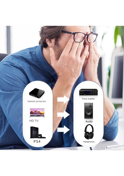 Dijitalden Analog Dönüştürücü Dijital Optik Spdıf Toslink&#39 E Analog Stereo Audio Rca Ses Adaptörü Optik Kablo ile (Yurt Dışından) fırsatları