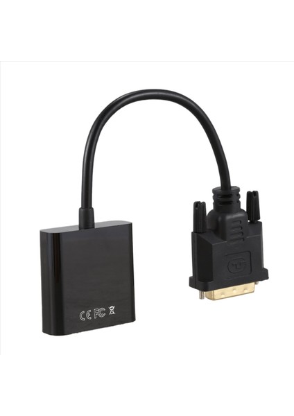 5x Dvı-Vga Adaptör Kablosu 1080P Dvı-D To VGA Kablosu 24+1 25 Pin DVI Erkek-15 Pin VGA Dişi Dönüştürücü Ekran Için (Yurt Dışından) fırsatları