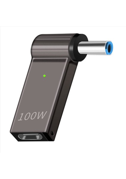 2x USB Tip C Dişi - 4 5 x 3 0mm Jack Fiş Dizüstü Bilgisayar Şarjı Adaptörü 100W Pd Güç Şarj Connector Hp Için (Yurt Dışından) fırsatları