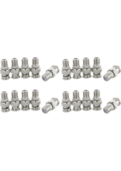 20PCS Bnc Erkek Fişine F Dişi Jack Adaptör Coax Konnektörü Bağlayıcı Cctv Kamera (Yurt Dışından)