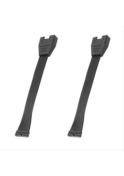 2pcs Anakart Anakartı USB 3 0 20 Pinli Kadın -Usb 3 0 20 Pin Dell Anakart Için Erkek Uzatma Kablosu -15CM (Yurt Dışından)