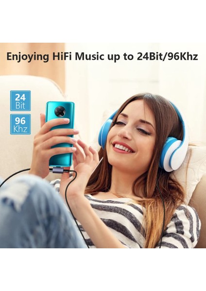 2ın1 Kulaklık Dönüştürücü Adaptörü USB C Ila 3 5 mm Ses ve Sam Sung S22 S21 Için Pd 60W Hızlı Şarjlı Şarj Adaptörü (Yurt Dışından) modelleri