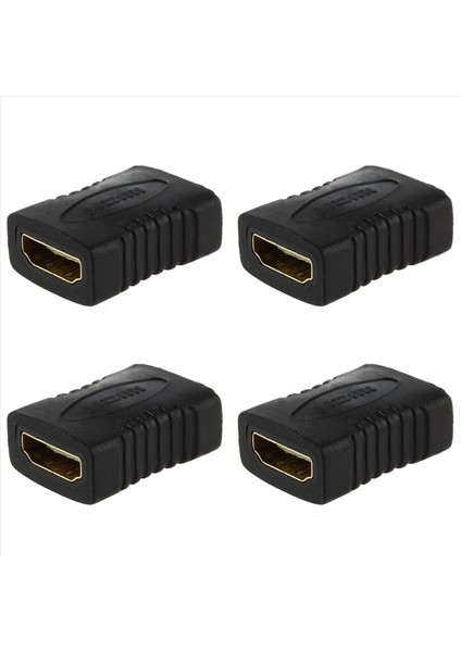 Hdtv Için 4x HDMI F/f Dişi Cinsiyet Değiştirici Adaptör Bağlayıcı (Yurt Dışından)