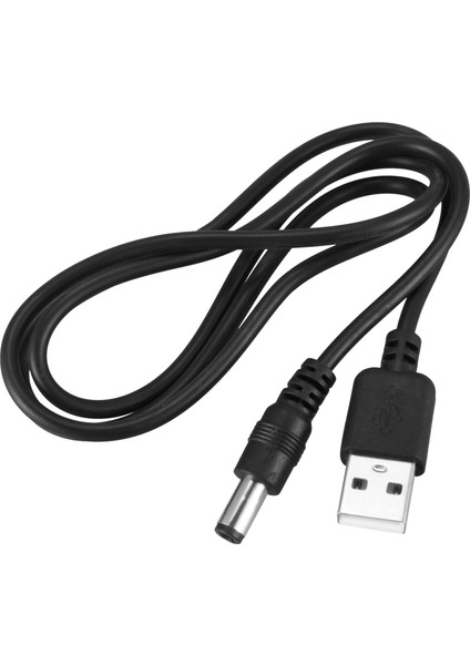 10X USB Kablosu 5 5mm / 2 1mm 5V Dc Namlu Kriko Güç Kablosu (Siyah 75CM) (Yurt Dışından) fiyatları