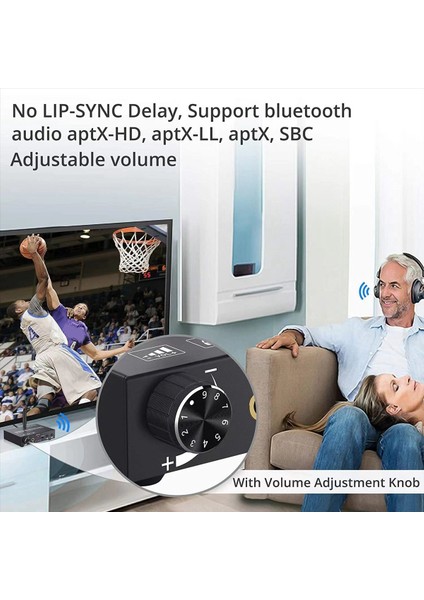 192KHZ Bluetooth Dac Dönüştürücü Kablosuz Ses Verici Alıcı Tv Için Analog Adaptör Dijital Optik Koaksiyel (Yurt Dışından) fırsatları