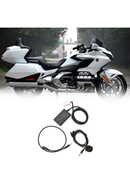 Motosiklet USB Aux Bluetooth Otomobil Honda Goldwing GL1800 Için Dijital Müzik CD Değiştirici Adaptörü (Yurt Dışından) modelleri