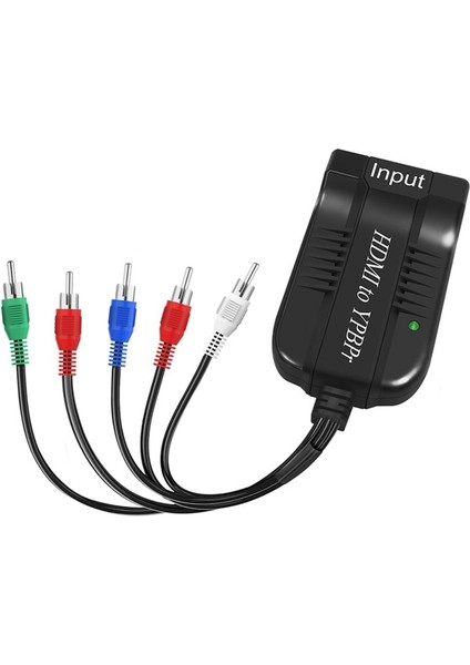 Ypbpr Dönüştürücü 1080P Bileşen Video Ypbpr Erkek Rgb Dönüştürücü Adaptörü R/l Ses Çıktısı (Yurt Dışından) fırsatları