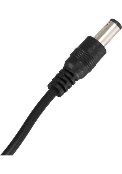 3x USB Kablosu 5 5mm / 2 1mm 5V Dc Namlu Kriko Güç Kablosu (Siyah 75CM) (Yurt Dışından) indirimleri