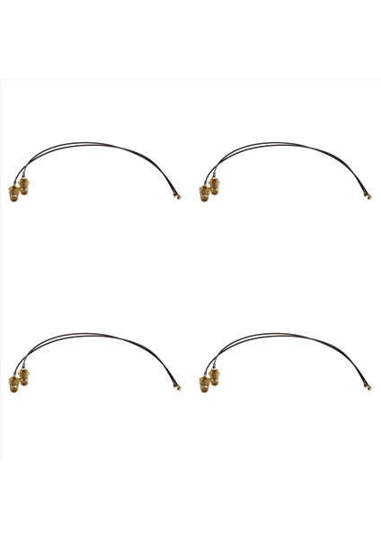 8 Adet Wlan Anten Pigtail Hirozu U Fl Sma Kutu Adaptör Kablosu Ipex Rsma 20CM (Yurt Dışından)
