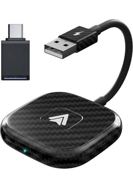Kablosuz Android Otomatik Dongle Kablosuz Android Otomatik Adaptör Fiş Oynat 5g Bt USB Araba Aı Kutusu (Yurt Dışından)