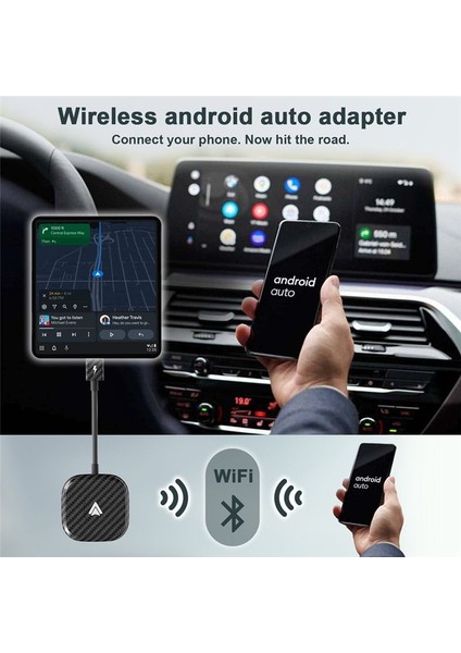 Kablosuz Android Otomatik Dongle Kablosuz Android Otomatik Adaptör Fiş Oynat 5g Bt USB Araba Aı Kutusu (Yurt Dışından) indirimleri