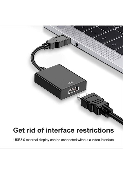 Çok Fonksiyonlu Uygun Hd 1080P Ses/video Bilgisayar Sürücüsü Usb-Hdmı Uyumlu Dönüştürücü Beyaz (Yurt Dışından) fırsatları