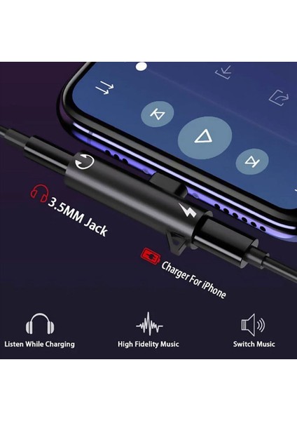 3x 2 In1 Huawei Için 3 5 mm Ses Kulaklık Şarj Jak Kulaklık Aux Kablo Konnektörü-B Tip C Adaptör Splitter (Yurt Dışından) modelleri