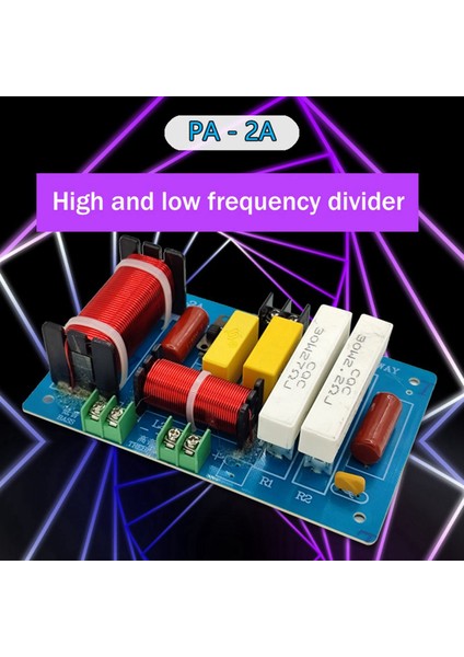 2x PA-2A 450W 2 Yolu Ses Hoparlör Tiz Bölüdür Tiz Bas Frekans Bölücü Ktv Aşamalı Profesyonel Hoparlör Crossover (Yurt Dışından) indirimleri
