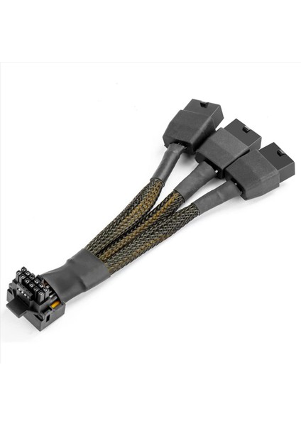 2x 16PIN Gpu Kablosu - 3x 8 Pin Pcıe Uzantısı 16AWG Pcıe 5 0 90 Derece Sağ Açı 16 Pin 12+4pin Besleme Adaptörü (Tip) (Yurt Dışından) fırsatları