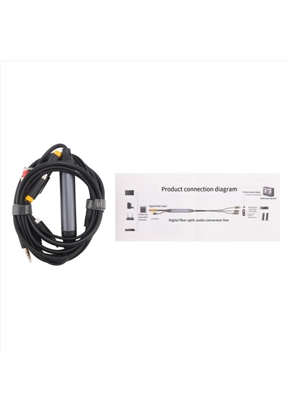 Dijitalden Analog Ses Dönüştürme Kablosu Dijital Spdıf/optik ve Koaksiyal Xbox/ps5/tv Için Analog L/r Rca Ses Kablosu (Yurt Dışından) fırsatları
