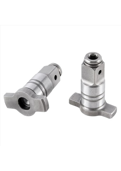 2x Uyumlu Etki Sürücüsü Anvil Montaj Matkap Kafa Muhafazası 1/2 Inç Kare Sürücü Ila 1/4 Inç Altıgen Dişi Soket Adaptörü (Yurt Dışından) modelleri