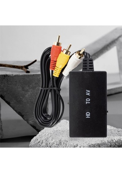 Rca Sinyal Ürünlerini Bağlayan Hd Sinyal Ürünleri Için 1080P Hd - Rca Dönüştürücü Bilgisayar Projeksiyonu Tv Adaptörüne (Yurt Dışından) fiyatları