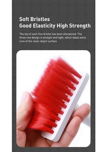 Home Yumuşak Klavye Fırçası, Kulaklık Temizleyici 5'i 1 Arada Çok Işlevli Elektronik Cihaz Temizleme Seti modelleri