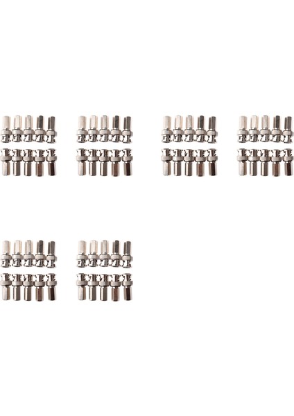 Twist-On Bnc Erkek Koaksiyel Konektörler Cctv RG59 Paketi 60 (Yurt Dışından)