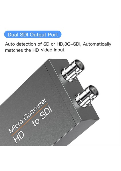 HDMI ile Uyumlu Sdı Dönüştürücü Hd-3g-Sdı/hd-Sdı Ses Göklemcisi 2 Yolu Kamera Ev Sineması Için Sdı Dönüştürücü Adaptörü (Yurt Dışından) fırsatları