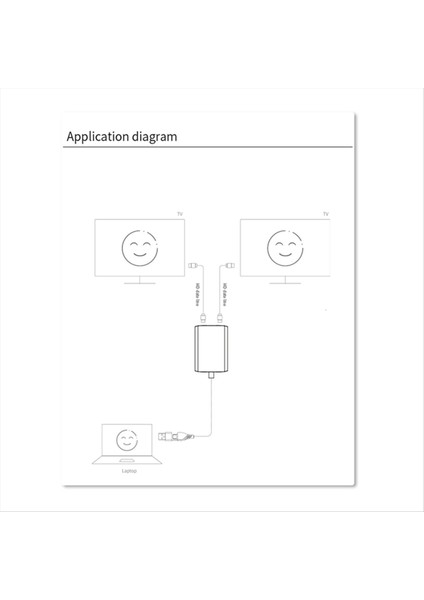 Tip-C Usb3 0 Ila Çift Ekranlı Ekranların Ekranı Için Çift HDMI Uyumlu 1080P 60Hz Hd Dönüştürücü (Yurt Dışından) fırsatları