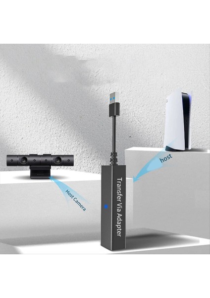 Ps5 Vr Adaptör Kablosu Için Vr Konnektör Mini Kamera Adaptörü Playstation 5 Ps5 Ps4 Vr Adaptörü Bağlayıcı Aksesuarları (Yurt Dışından)